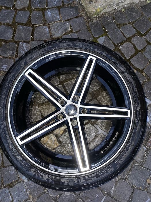 De vânzare set jante Vossen CV5 19” + anvelope Goodyear Eagle F1