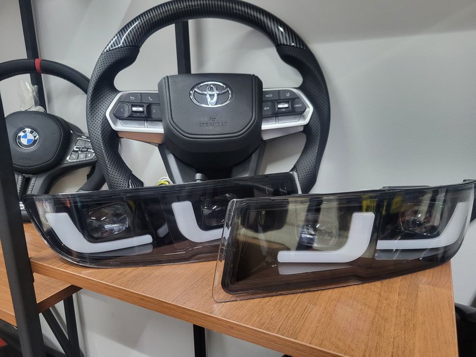 Противотуманки на Toyota Land Cruiser Prado 120