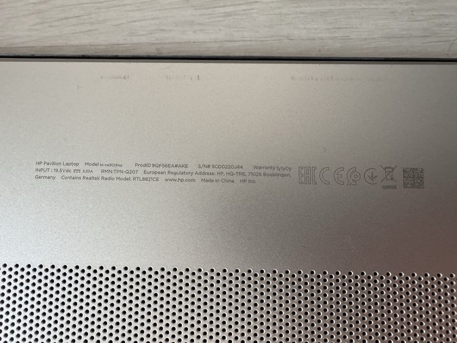 Laptop HP pavilion
