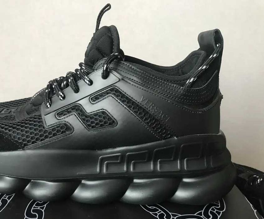 #CALITATE PREMIUM# Versace Chain Reaction Black - Verificare Colet