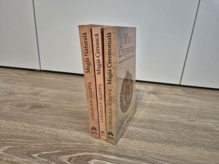 Trilogia De Occulta Philosophia (3 vol) – Cornelius Agrippa, Ed. Herald (OOP)