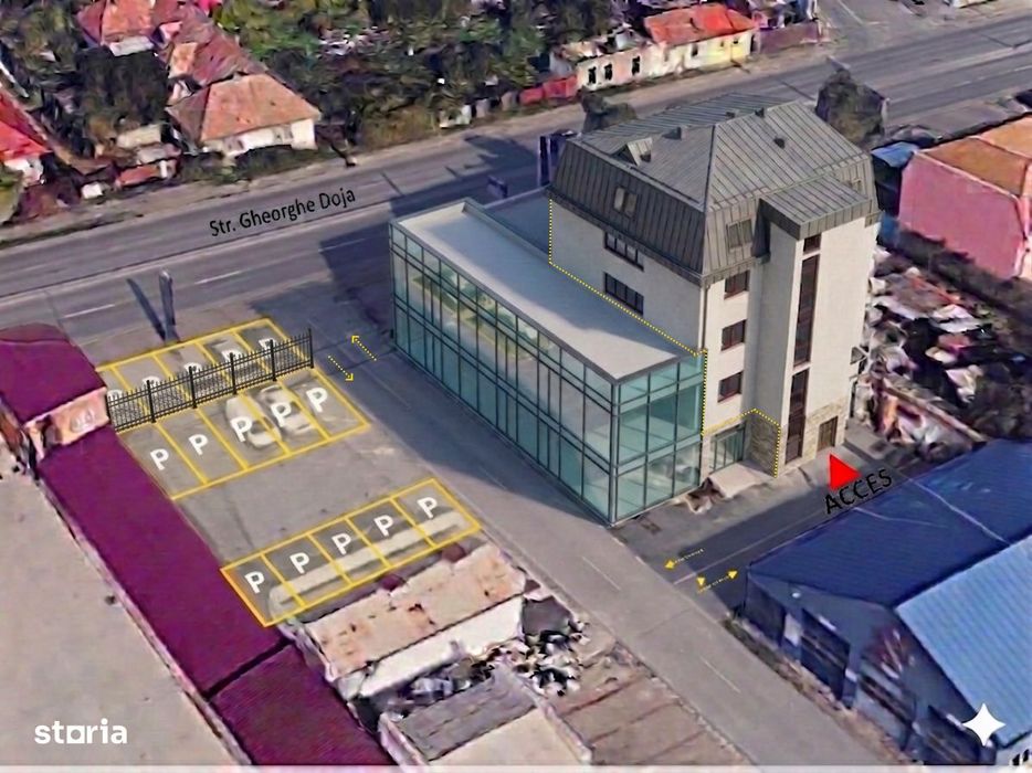 Spatii de birouri moderne - 4 niveluri - Gh. DOJA - Imperial!