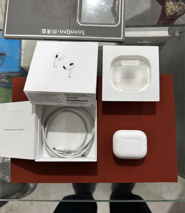 ОРИГИНАЛ  аирподс 3 45000 тг