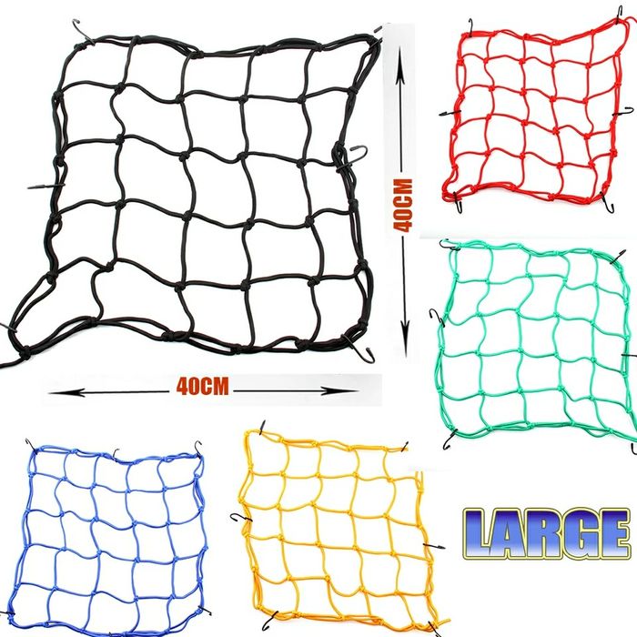 Plasa prindere casca motor bagaj bicicleta fixare diverse colori