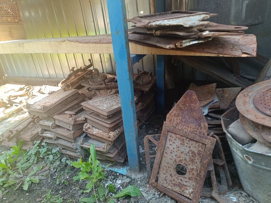 Печное литьё дверцы, задвижки дымохода