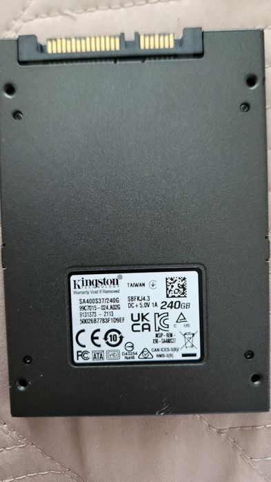 Продам SSD 240gb, ОЗУ 8gb