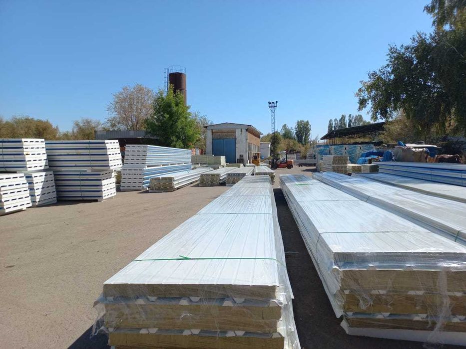 Сэдвич-панели (Стеновые и кровельные)