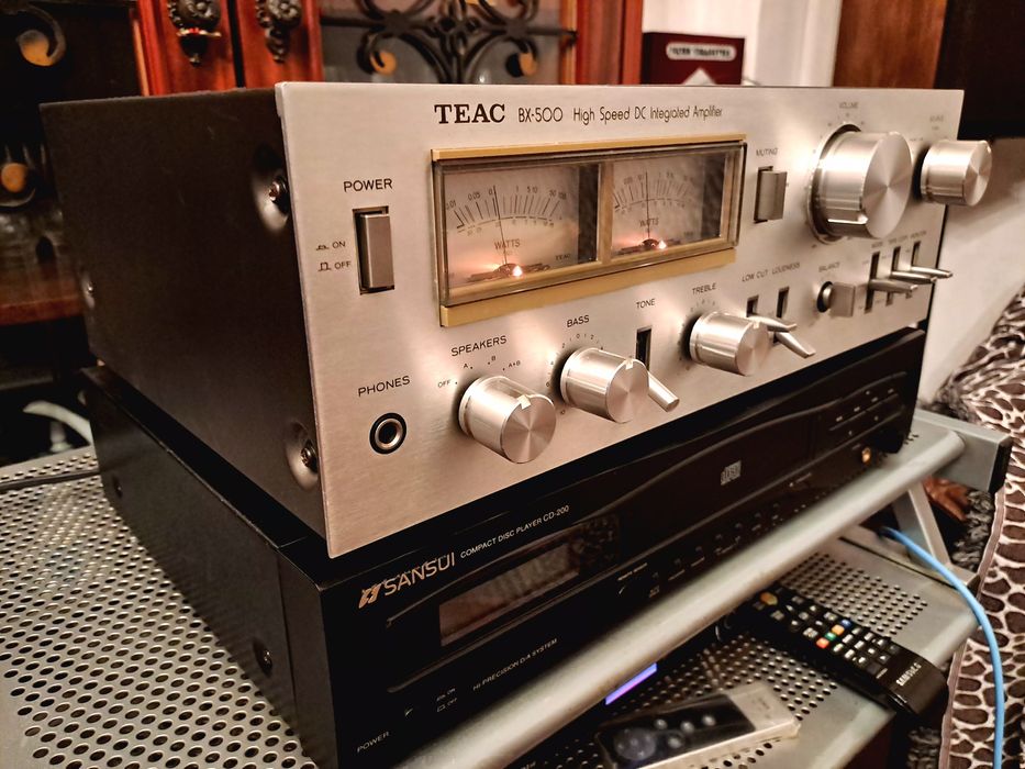 Amplificator TEAC BX-500 High Speed DC extrem de rar made in Japan
