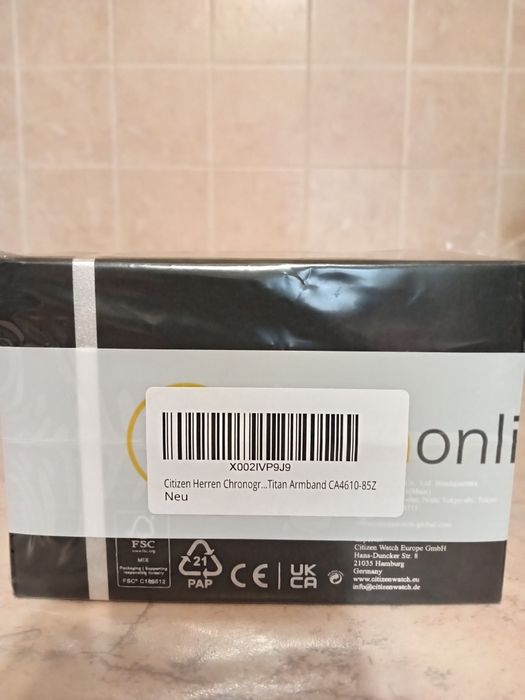 Citizen Titanium Sapfir eco drive