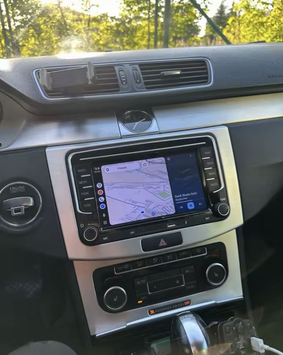 Navigatie Carplay 4GB 64GB Volkswagen VW Passat B6 B7 Golf CC Touran