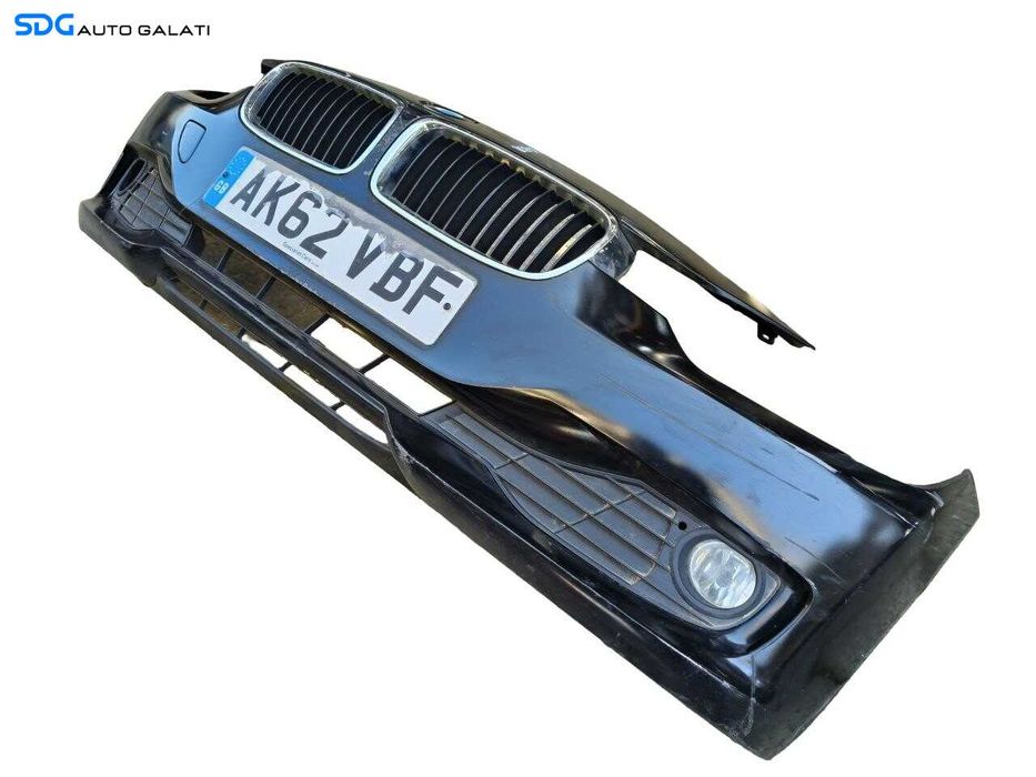 Bara Spoiler Fata BMW Seria 3 F30 F31 NFL Non Facelift 2011 - 2014 Culoare 668 Schwarz 2 [K0338]