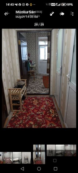 Vasxodga kvartera bor qiz ayollarga ishlidigan 400ming Dan