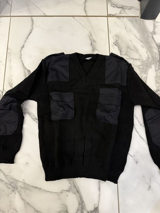 Черен пуловер L