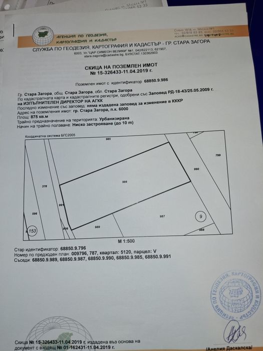 Продава се Парцел в Стара Загора, Кольо Ганчев - 2642 кв.м за 50 €/кв.м - Снимка #3