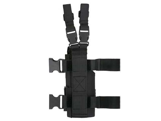 Toc Pistol Modular Cu Prindere Pe PiciorNegru 8FIELDS Tip PREMIUM Nou