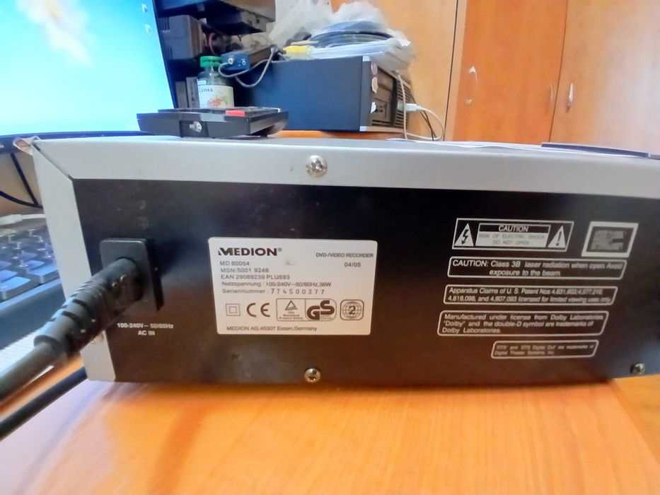 medion md80054 (dvd recorder-video recorder vhs) telecomanda