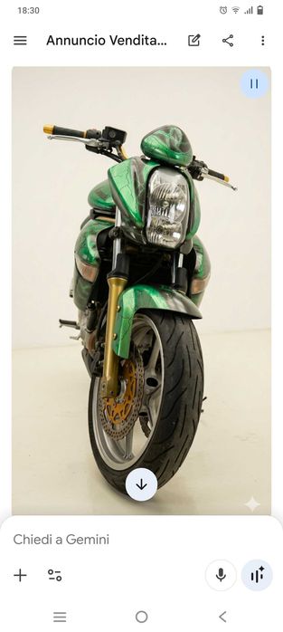 Motocicleta Kawasaki ER6N