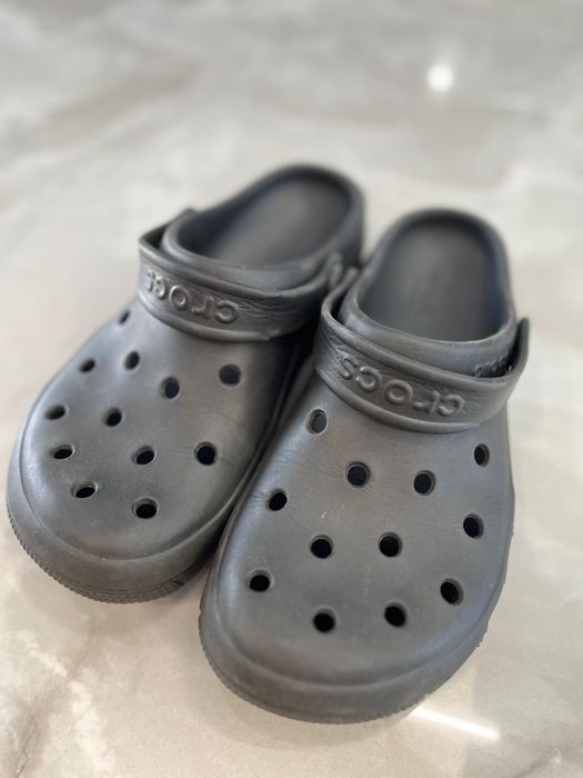 Papuci/sandale  Crocs gri inchis w11
