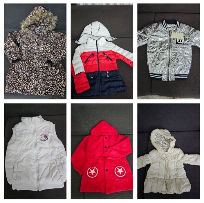 Куртки детские, для девочек