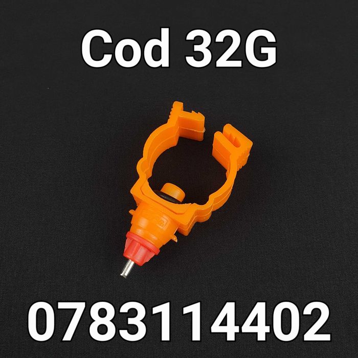 Adapatori cu tavita pt apa detasabila pt gaini pui rate curci - 32G