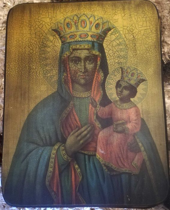 Vand icoana Maica Domnului cu pruncul