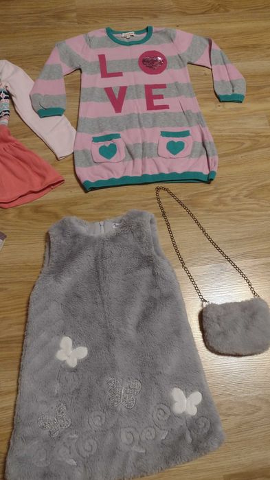 Детски зимни рокли за 4 годинки