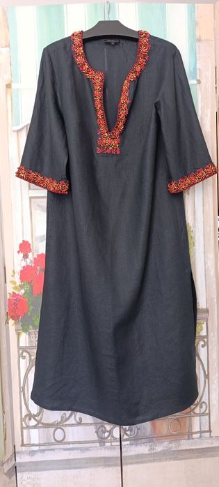 Рокля - коприна, лен, памук