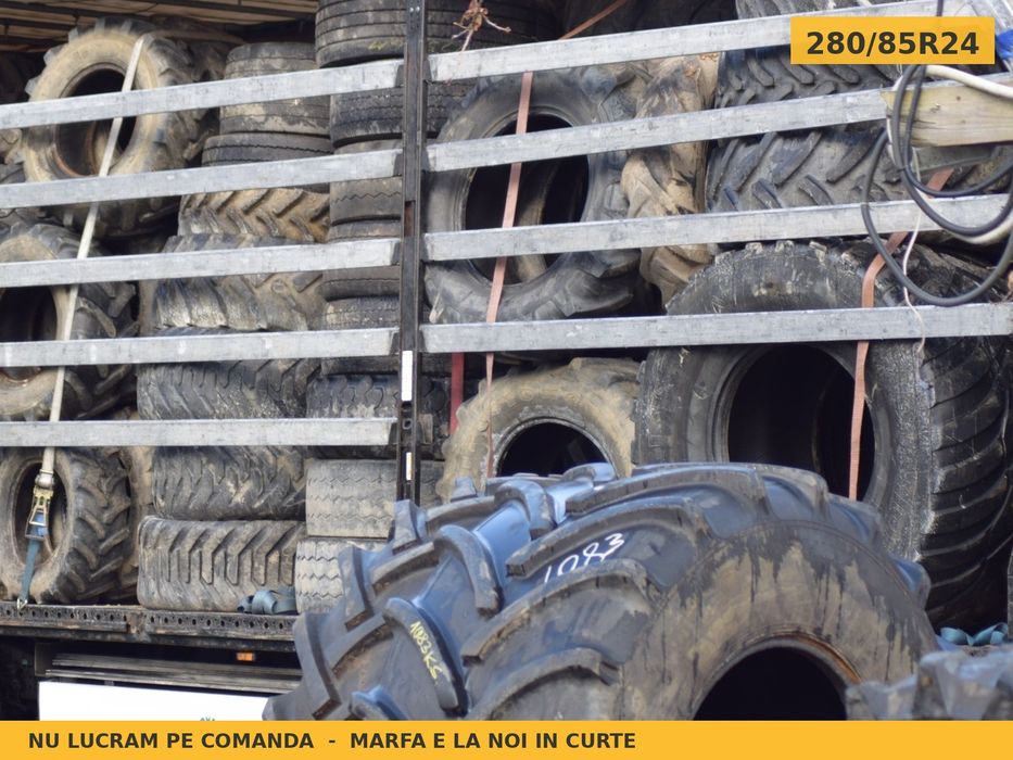 Cauciucuri Anvelope 280/85R24 280/85 R24 280/85-24 11.2R24 2808524 Petlas Prasitoare Tractor Roti Inguste Utilaje Agricole SH Second Hand SECOND HAND