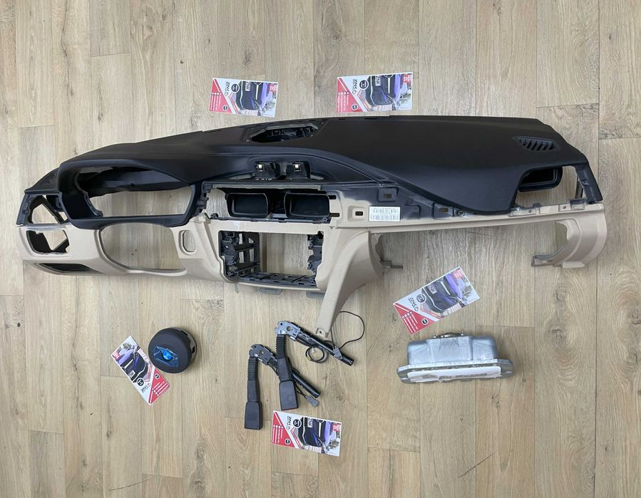 BMW F30 F34 F36 plansa de bord 2 culori - cusatura - kit airbag