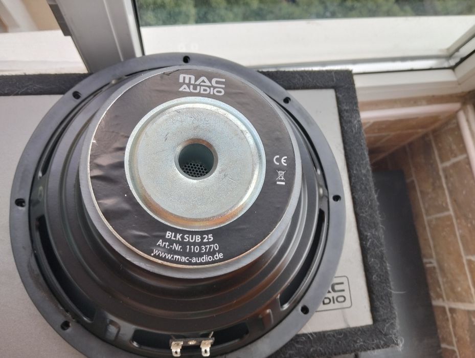 Incinta subwoofer + subwoofer defect
