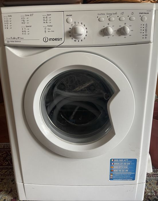 Пералня Indesit IWC60851