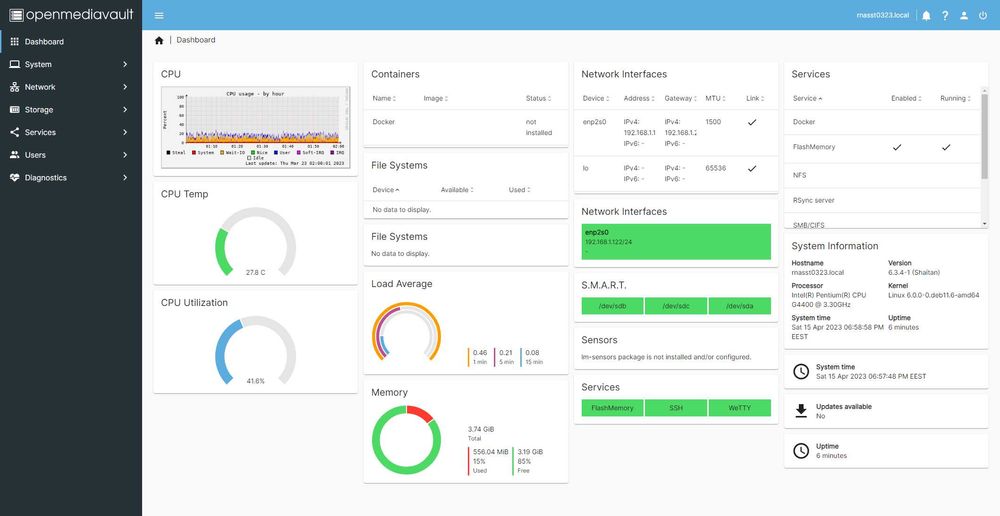 Sistem stocare in retea/NAS, 12Tb (3X4Tb)