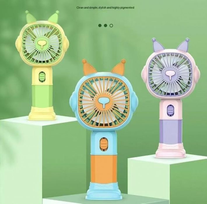 Компактен преносим акумулаторен USB вентилатор