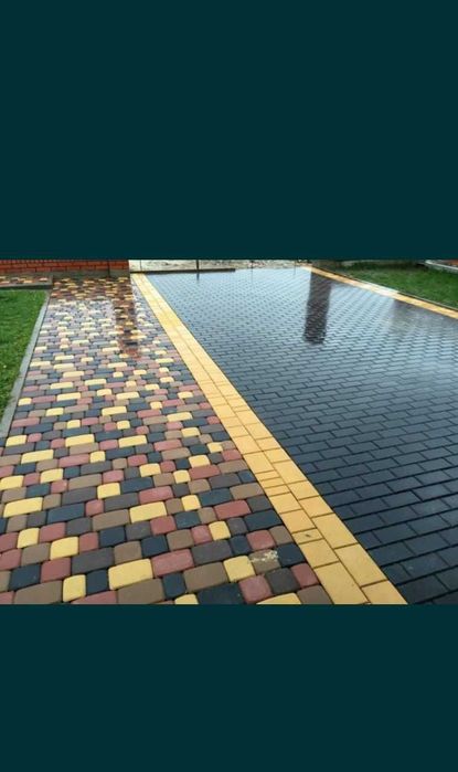 Тротуарная плитка ( брусчатка)