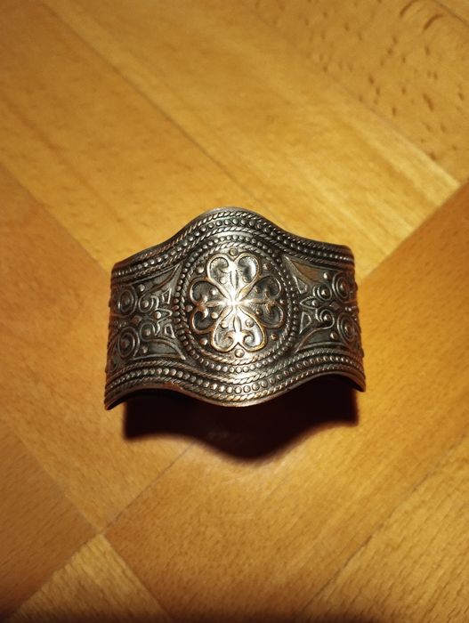 Серебряный браслет антика