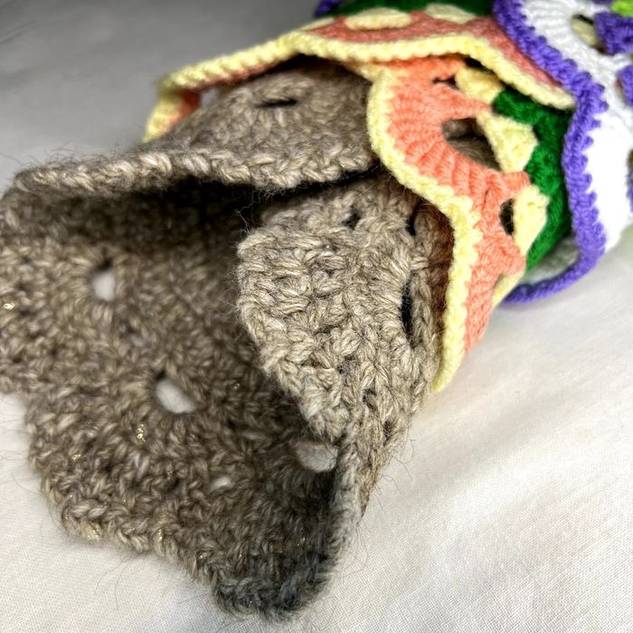 Вязаные салфетки