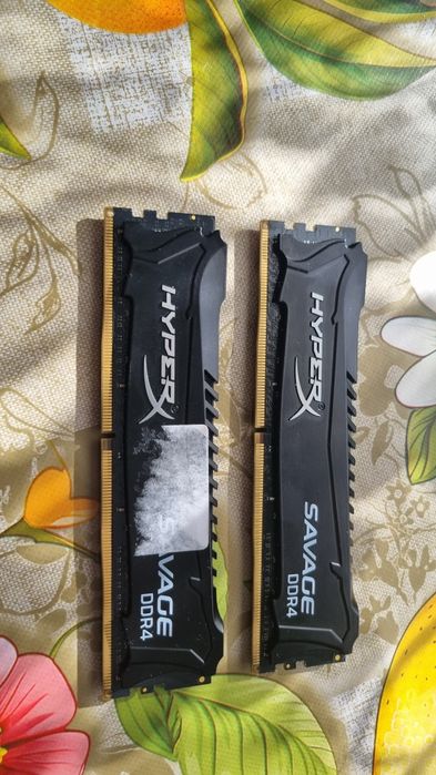 Kit ram ddr4 16gb (2x8gb) 2400mhz cl12 hyperx savage