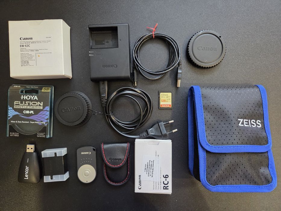 CANON 750D plus accesorii
