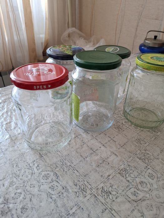 Банки 800гр с крышкой