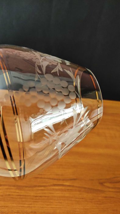 Три огромни чаши от безоловен кристал по 1 литър