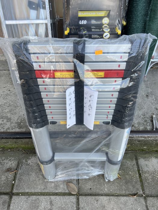 Стълба телескопична алуминиева 3.8м марка  Vorel