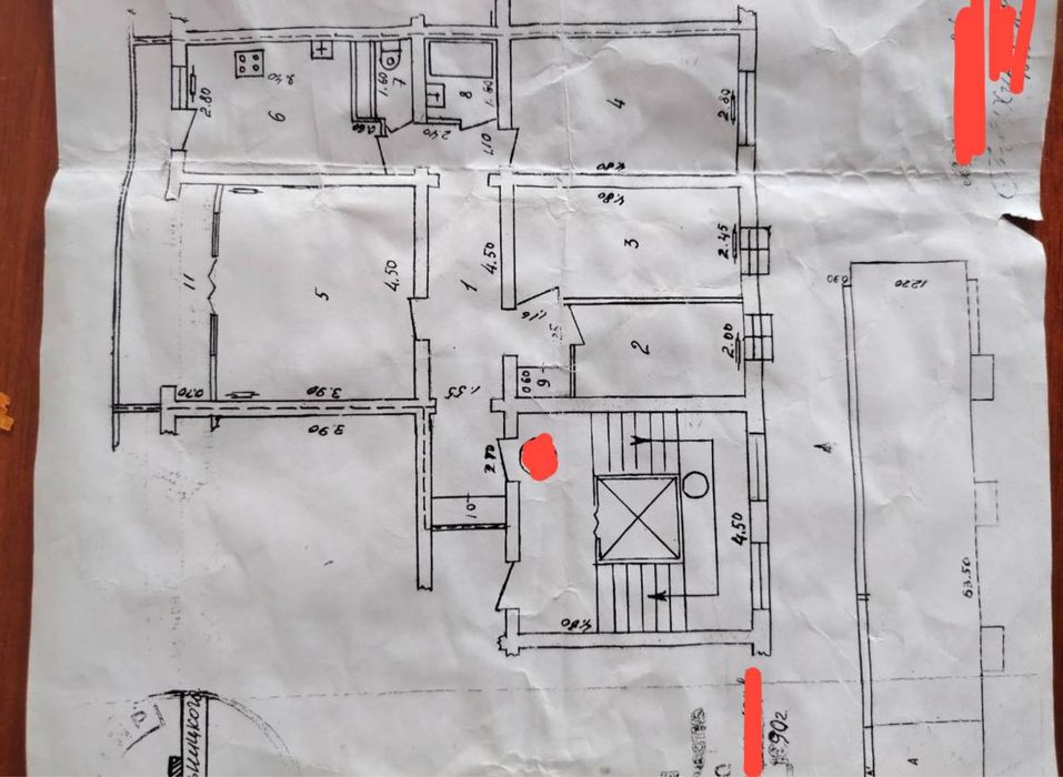 Улица Бабура, 4-х комнатная квартира , 95м2.