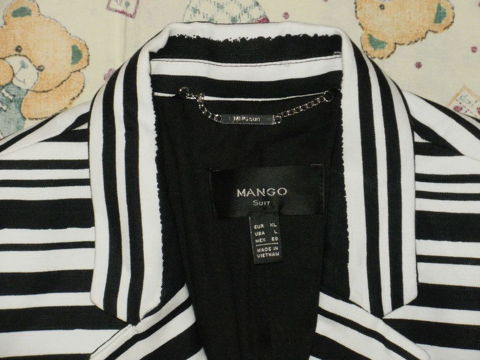 MANGO оригинално ново дамско памук и лен XL