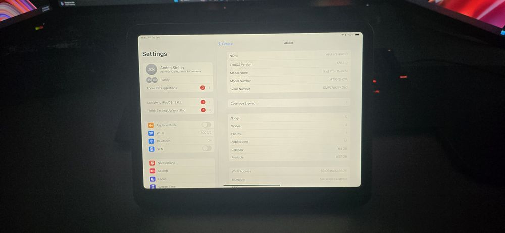 iPad Pro 11" 64GB la cutie