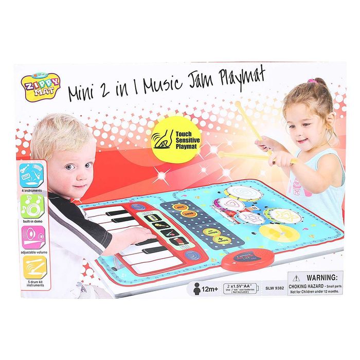 Детско музикално килимче Kiditos 2 в 1