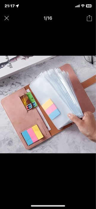 Блокнот планер для хранения денег