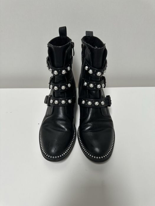 Ghete Tamaris 39 piele naturala