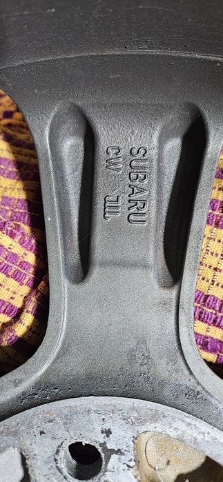 Jante originale Subaru STI si Bmw  5x100 16 INTACTE