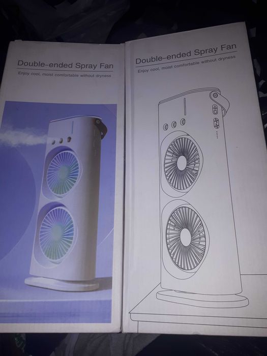 3-в-1 Вентилятор Увлажнитель Ароматизатор Ventilyator USB с пультом