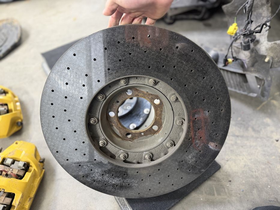 Sistem franare ceramic Porsche turbo complet